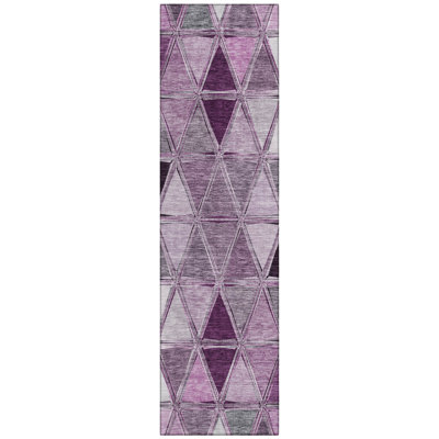 Antuane Washable Geometric Indoor / Outdoor Rug