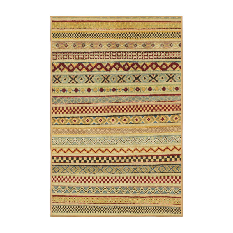 Abstract Indoor Rug, Rectangle 5' x 7'