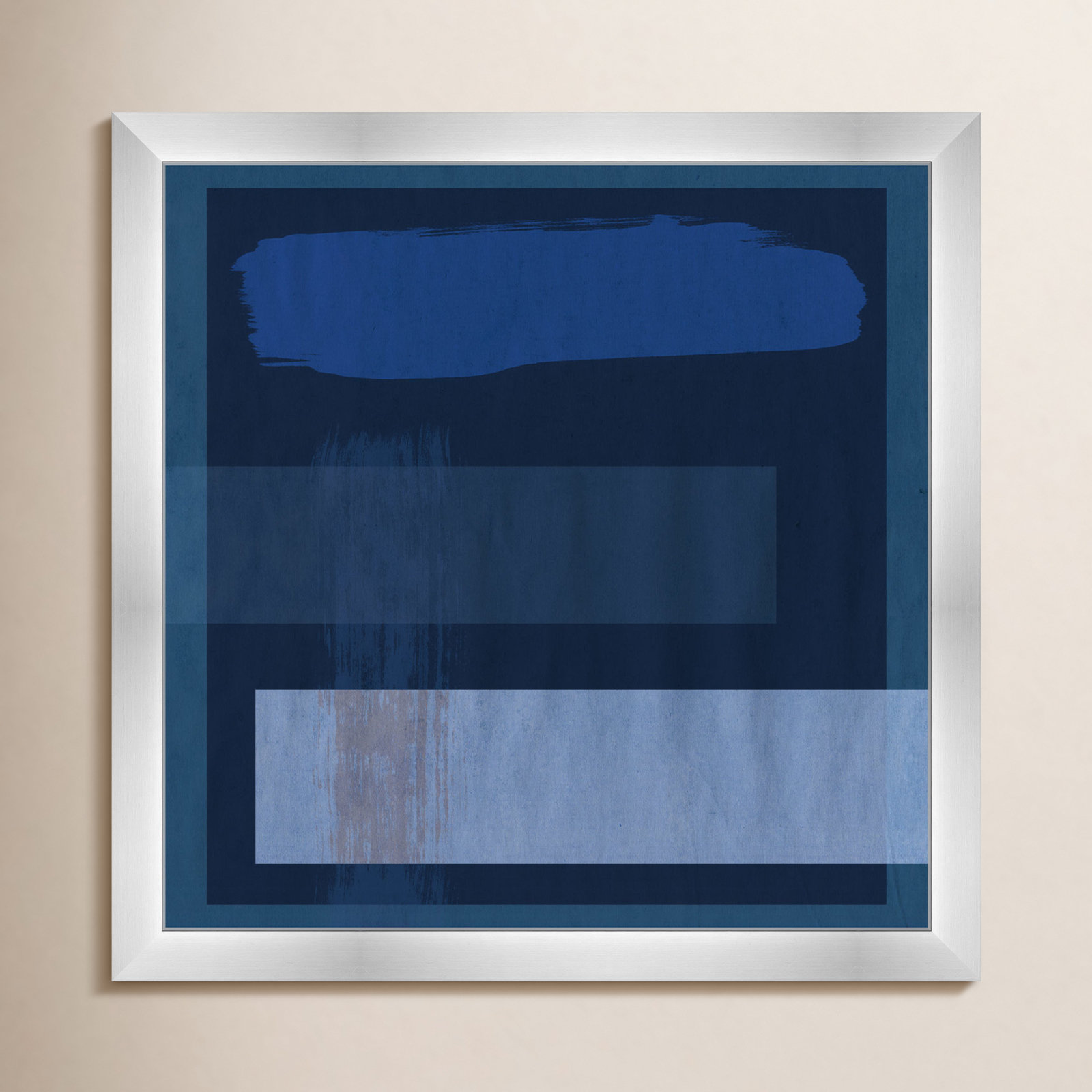 Galicia En Primavera by Oliver Gal, Silver, 32" H x 32" W x 0.5" D
