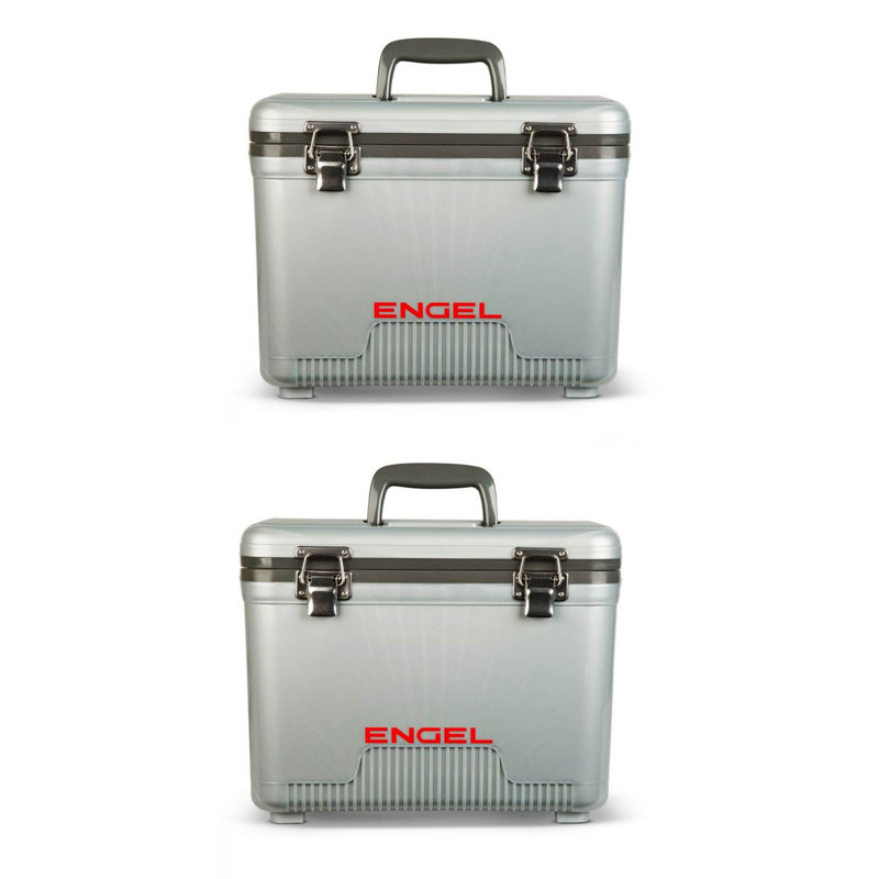 Glacière extérieure compacte 13 pte Engel, Argent