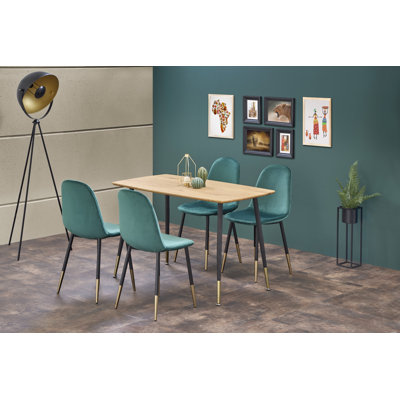 Deracy Metal Base Dining Table