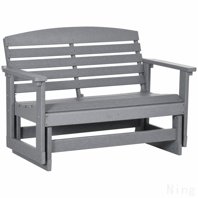 Causeuse de balançoire double pour 2 personnes avec banc oscillant et patio