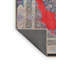 Tapis traditionnel rouge / bleu / gris Daisi-1870436393