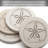Stoneware Round 4 Piece Coaster Set