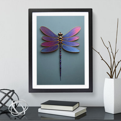 Precious Dragonfly - Framed Print