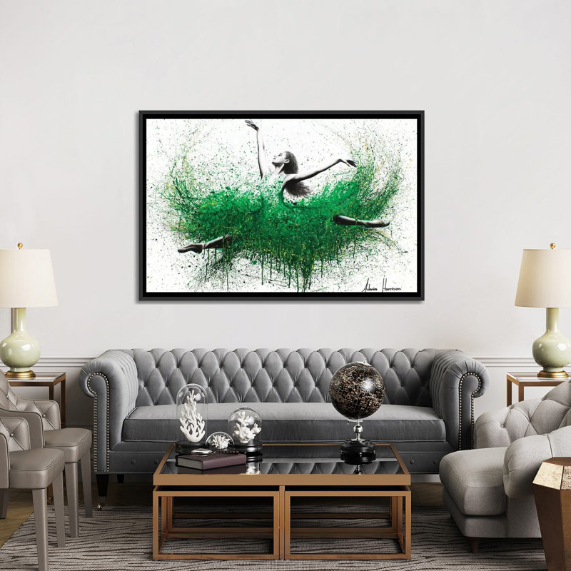 «Pride and Perseverance», impression sur toile, H 18 po x l 26 po x P 1,5 po, Toile avec cadre noir, Pas de tapis