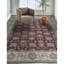 Shamas Oriental Area Rug in Red/Ivory/Green/Yellow