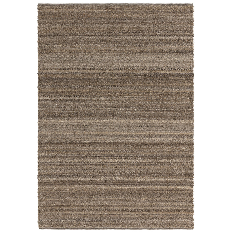 Somme Solid Colour Hand Woven Area Rug, Rectangle 120 x 170cm