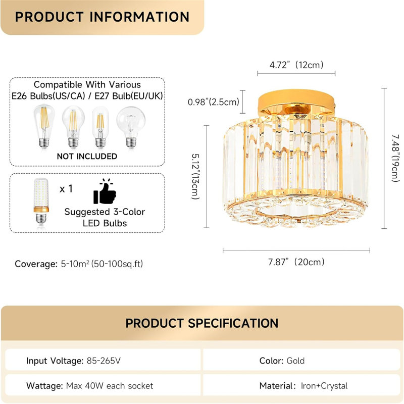 1 - Light Chandelier
