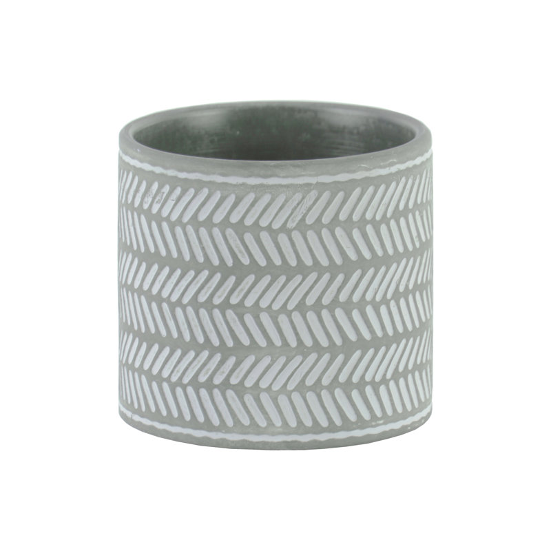 Boyden Pot Planter, Gray