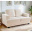 Causeuse moderne en velours
