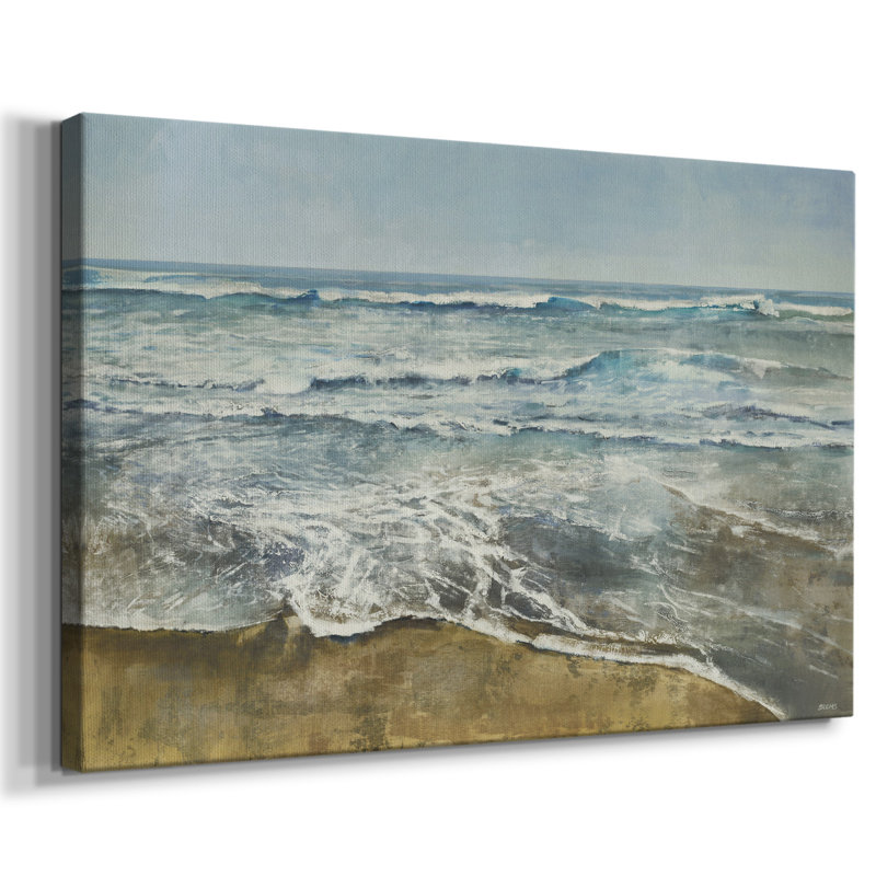 BEACHCOMBING-Gallery Wrapped Canvas, 8" H x 12" W