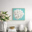 Coral Aqua 10' Framed Photographic Print