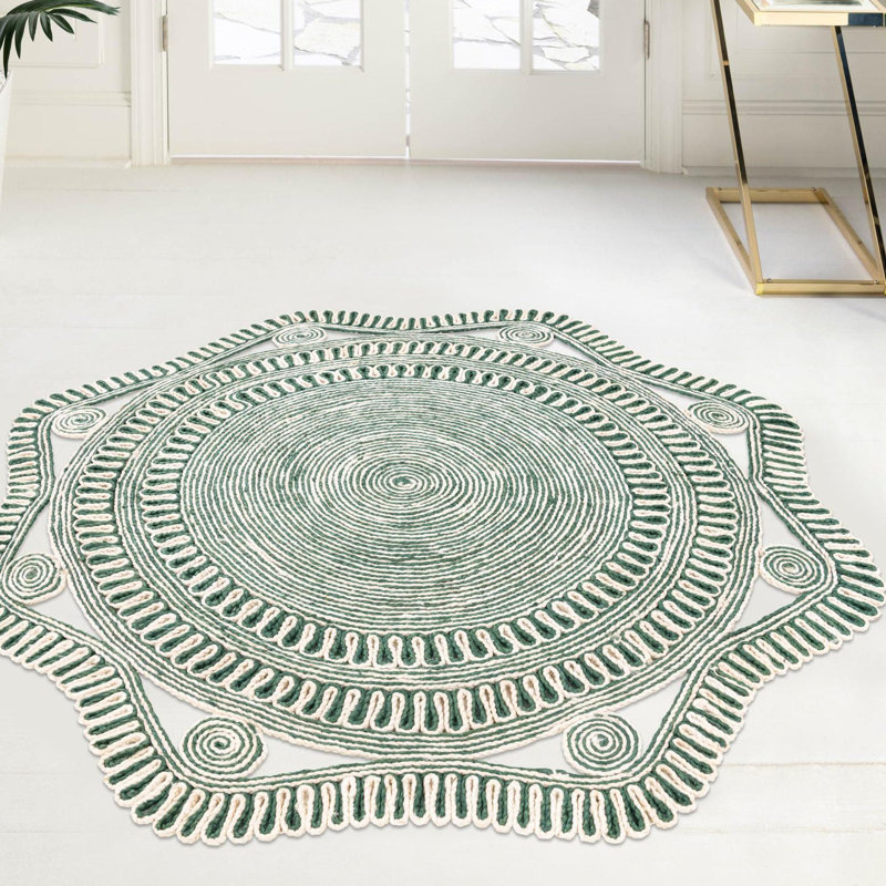 Tapis Saumya Courtland, Rond 5 pi 1 po