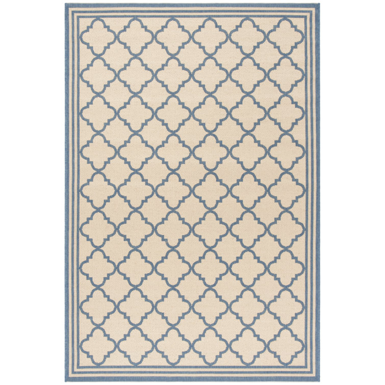 Ferrill 100 Performance Geometric Indoor/Outdoor Area Rug
