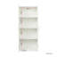 Armoire blanche avec 2 portes et 3 cloisons, 4 espaces de rangement spacieux et une armoire de cuisine 2 portes et 3 portes faciles à nettoyer, finition lisse