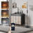 Vintage Floor Lamp With Baboo Lampshade Dimmable Bulb And Remote Control App Control