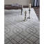 Tibetan White Geometric Rug-1410180183