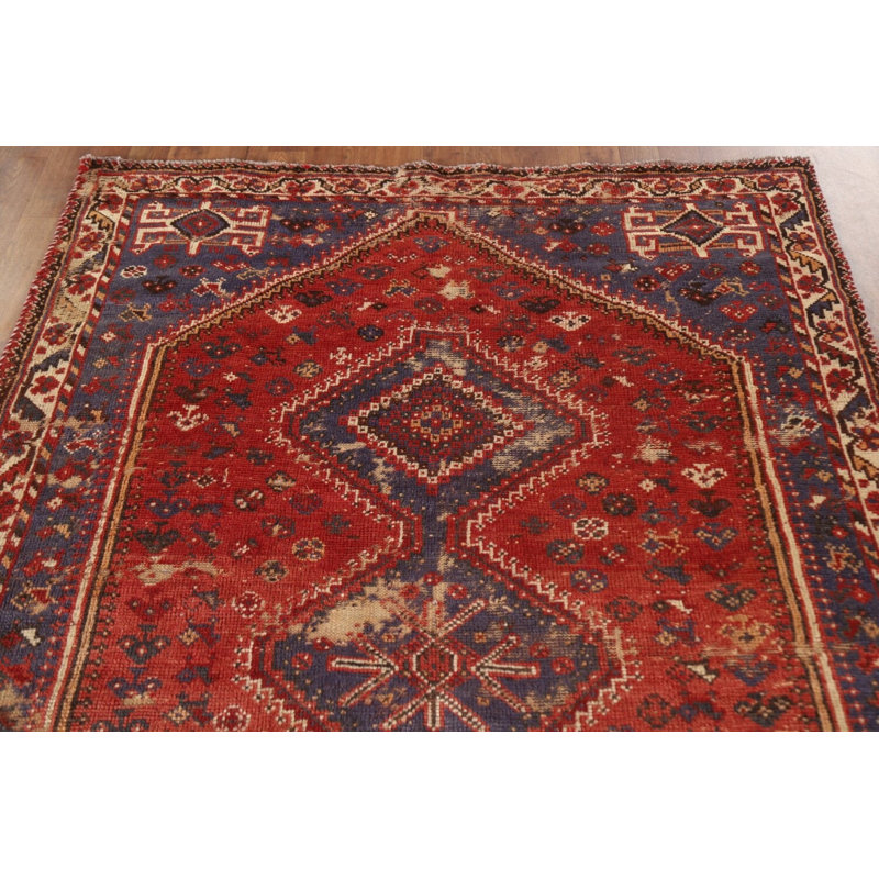 Tapis traditionnel rétro en laine 5 x 8 po