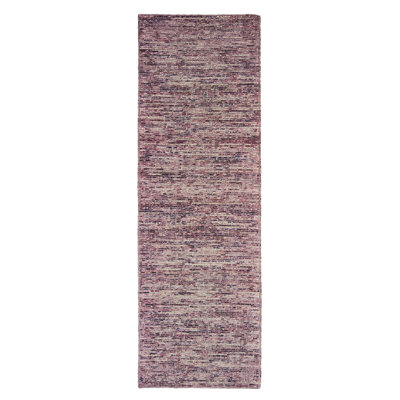 Legends Handmade Tufted Wool Purple/Pink Area Rug