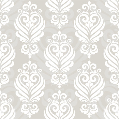 Reveles Peel & Stick Damask Tile