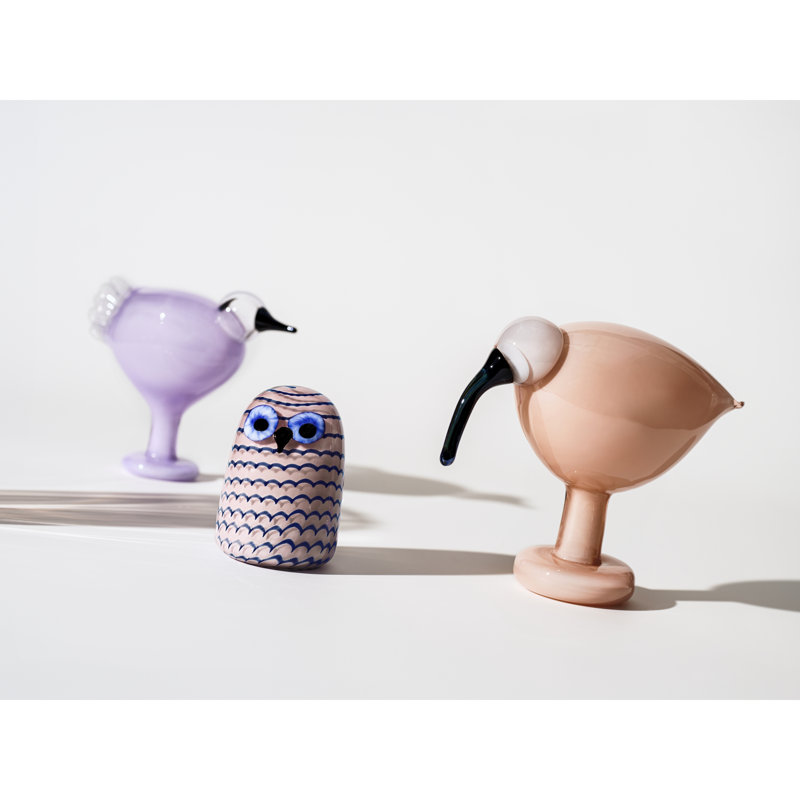 Birds by Toikka Ibis Bird Figurine, Pink