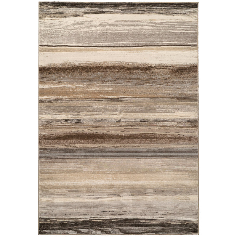 Thurner 63351-9243 BEIGE/BROWN/GREY, Rectangle 7'10" x 10'10"
