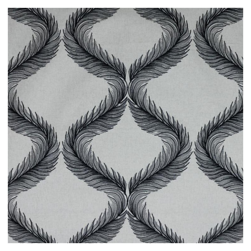 Tissu nom de prune Prive, Ébène