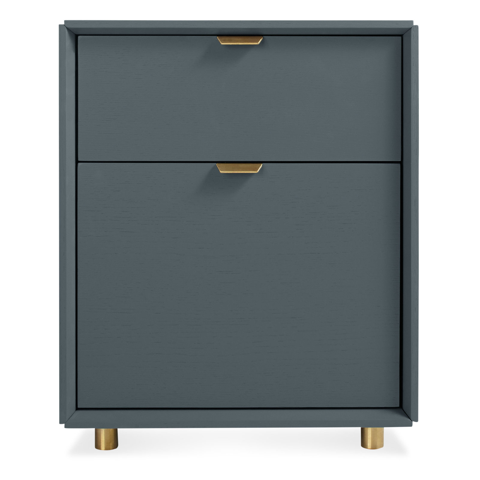 Dang 2 - Drawer Vertical File Cabinet, Marine Blue