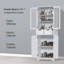 Armoire à linge Nadira