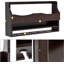 Porte-bouteilles mural en bambou Dhmaker