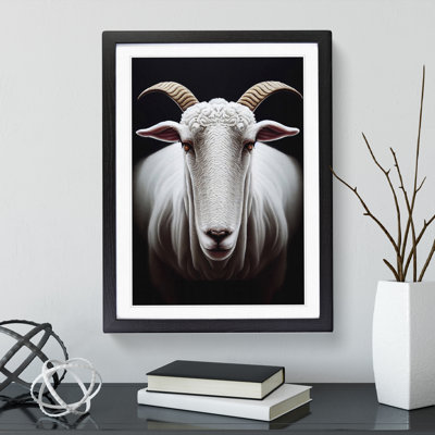 Profile Of A Sheep - Wall Art