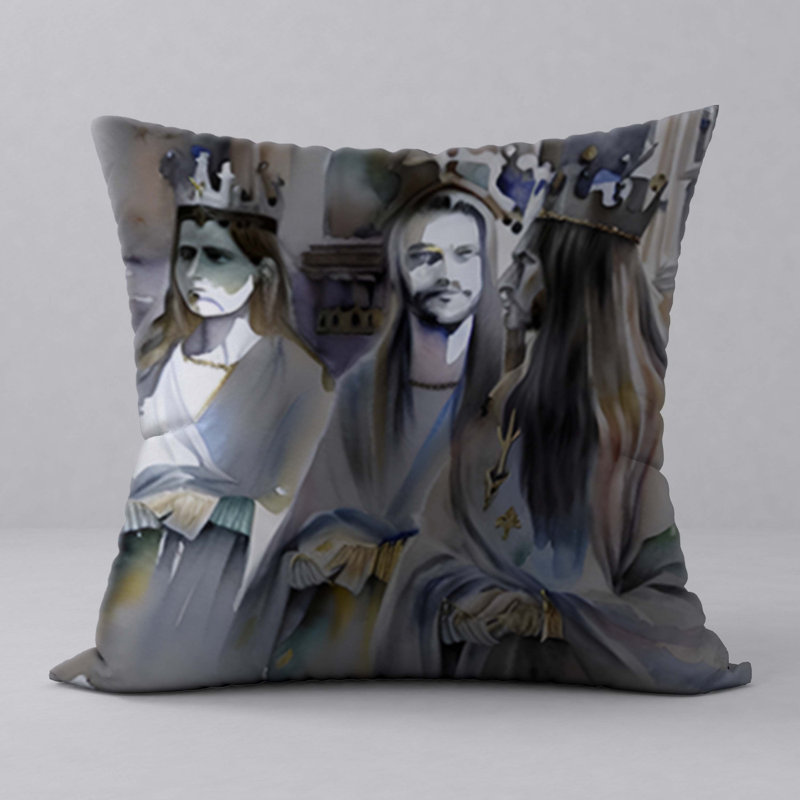 Reversible Throw Pillow