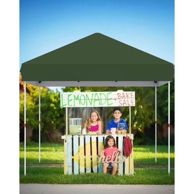 Pop Up Canopy Tent Outdoor Canopy with No Removable Sidewall One-Person Set Up Heavy Duty Commercial Instant Tent Shelter