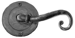 Matte Black Privacy (Bed & Bath) Door Lever