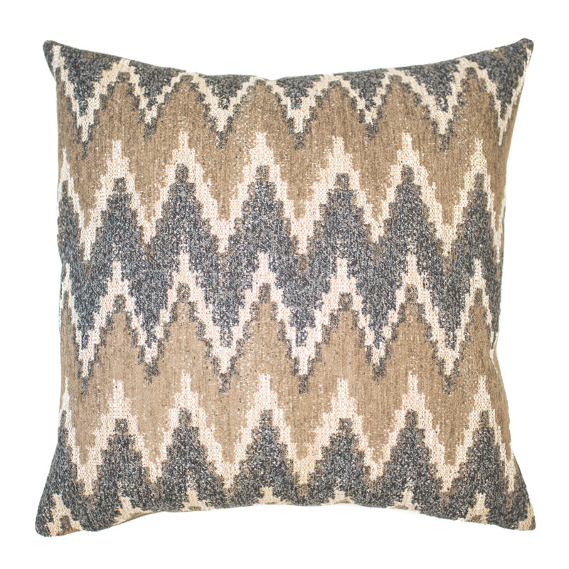 Square Pillow Cover & Insert, Taupe, 26" x 26"