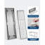 Table de travail commerciale pliante en acier inoxydable avec tablette ， 48 x 30 pouces Table de travail portative pour la cuisine,