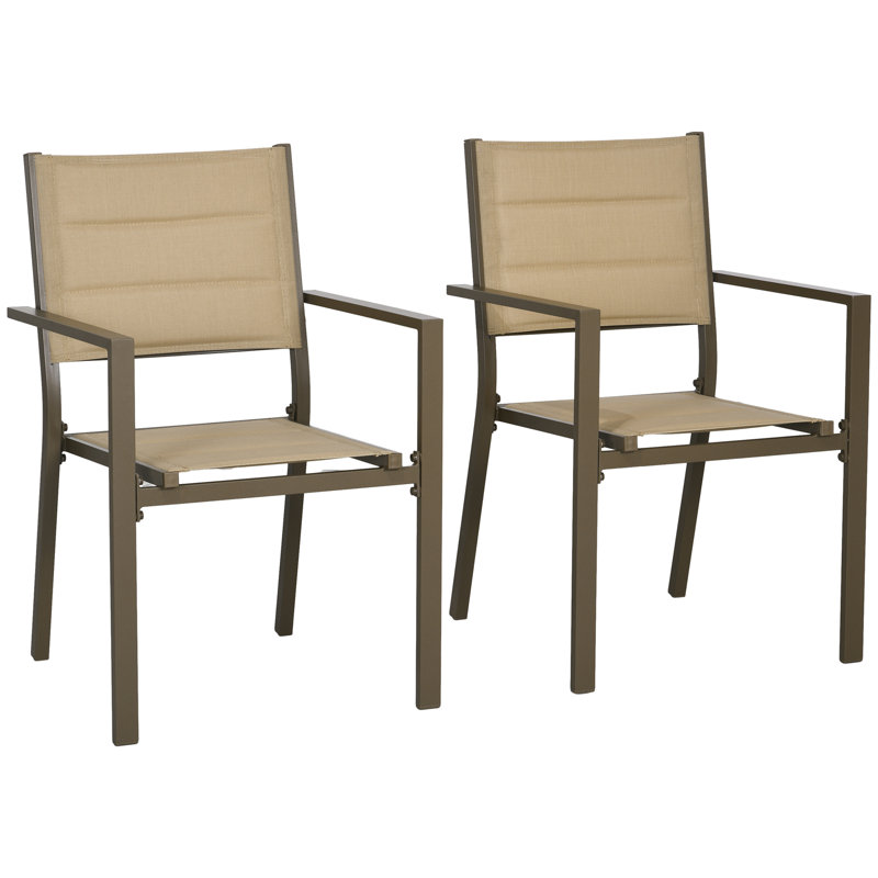Ciera Stacking Patio Dining Armchair