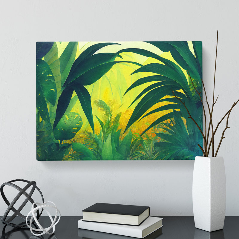 Jungle Vol.1 - Wrapped Canvas, 50cm H x 76cm W x 3cm D