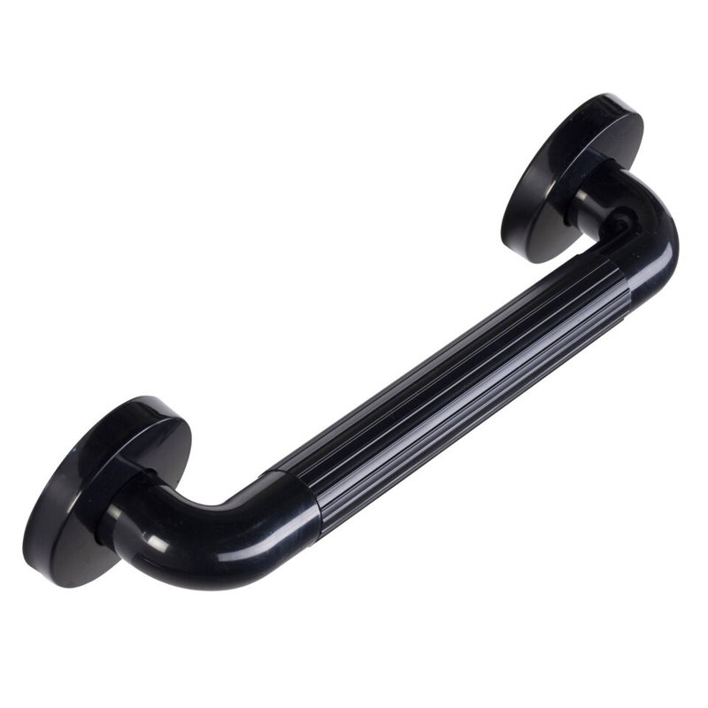 Black Easy ABS Grab Handle Bar Safety Croydex Shower Mobility Aid