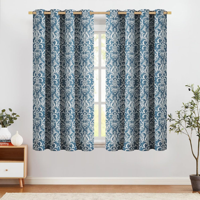 Rideaux obscurcissant pour chambre à coucher, 52" W x 108" L