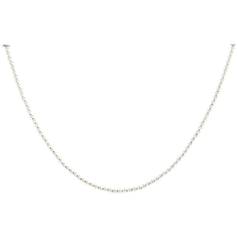 Collier LED Chandelier, Polished Nickel, 132"
