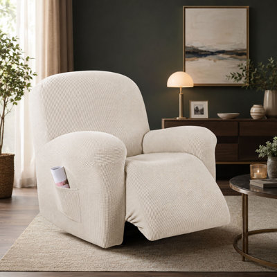 Stretch Recliner Chair Cover, Non-Slip Fitted Design