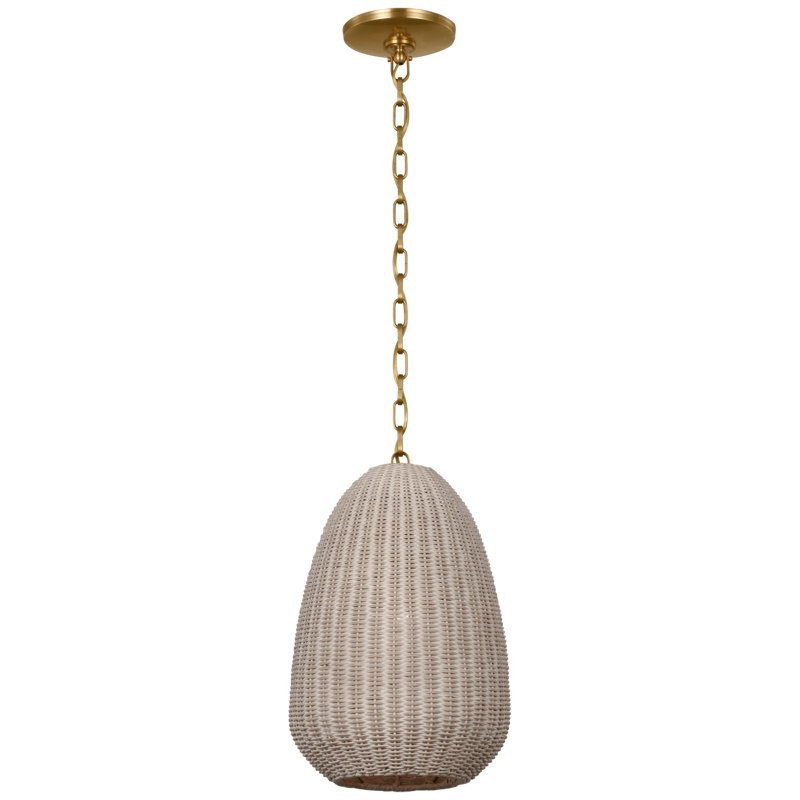 Kokomo Pendant by Chapman & Myers, 46 cm H x 30 cm W, 122 cm H x 81 cm W, Ash