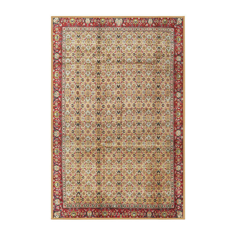 Eliseo Wool Oriental Indoor Rug, Rectangle 7' x 10'