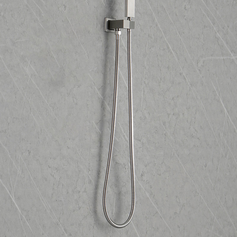 59 Inch Stainless Steel Shower Hose, Brushed Nickel