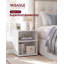 30cm W Particle Board Bedside Table