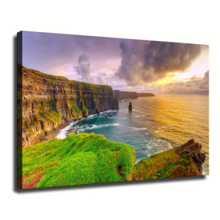 Affiche de paysage des falaises de Moher
