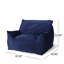 Fauteuil poire en velours-388808688