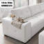 Canapé modulaire en L contemporain en cuir Kaki-2059286725